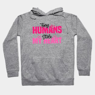 Tiny Humans Stole My Heart - Heartwarming Valentine's Day Hoodie